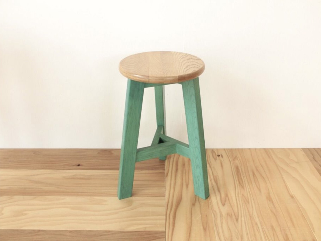 学習机から作ったスツール