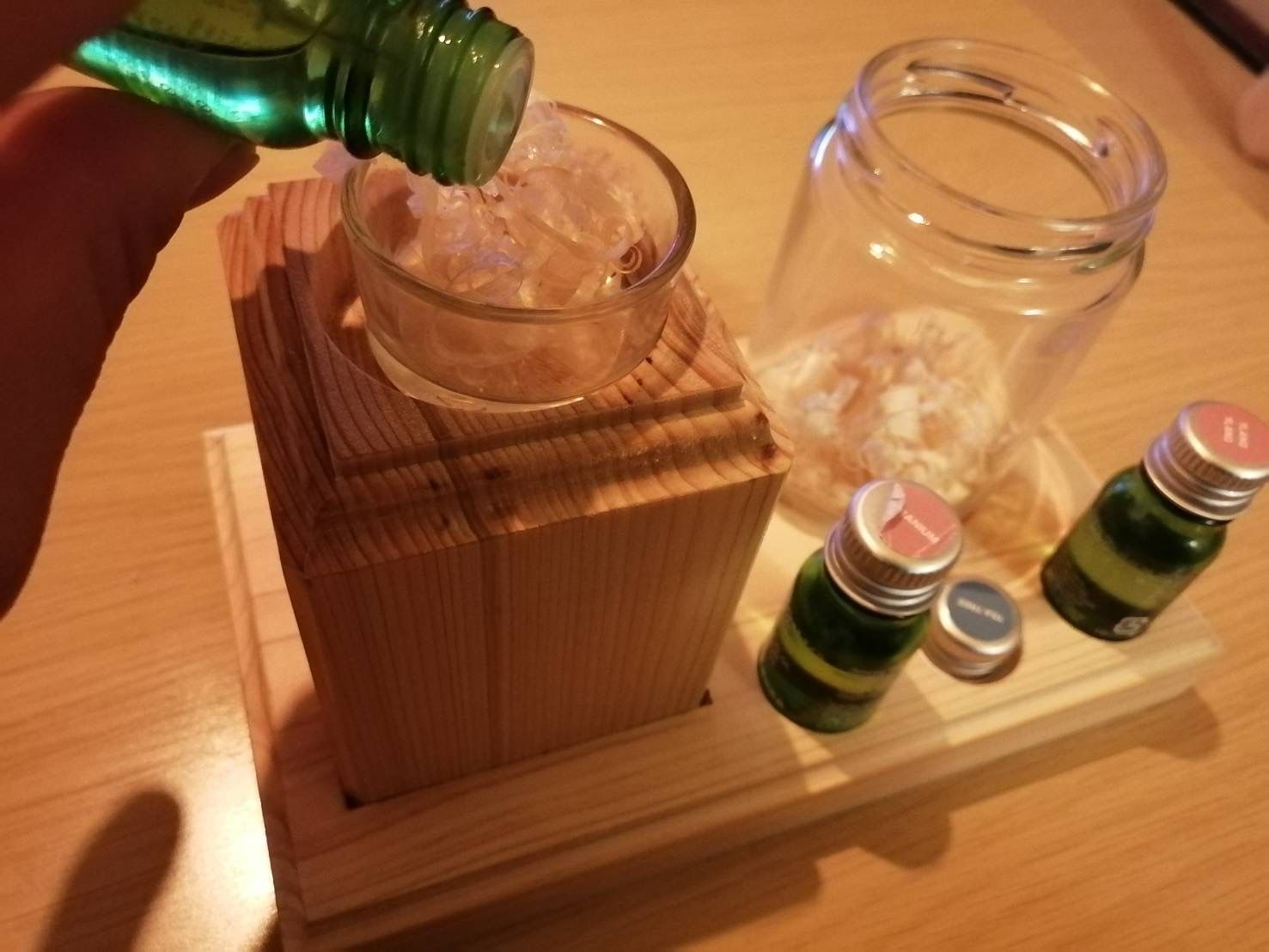 創作アロマディッシュで癒しのおうち時間♪カンナ屑がポイントです。のイメージ