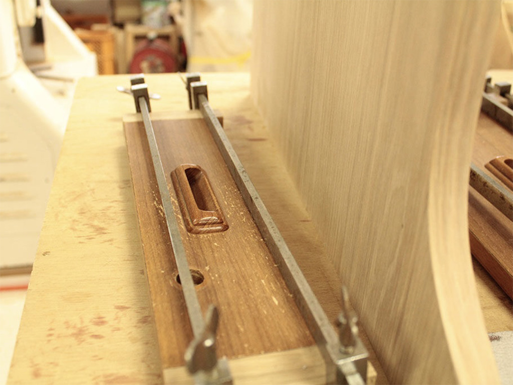 工房でのリメイク作業
