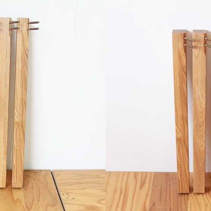 ダイニングテーブルの脚をカットし好みの高さに　家具リメイク事例：R250　Before&after