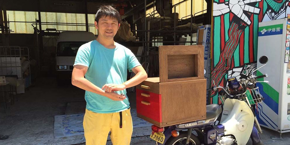M0053:移動式（カブ取り付け可）紙芝居ステージをオーダーメイドのイメージ