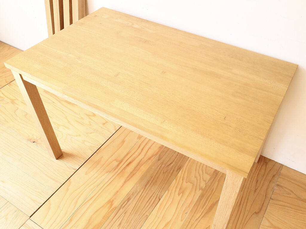 W1100×D690だった学習机の天板をW1000×D600にリサイズ