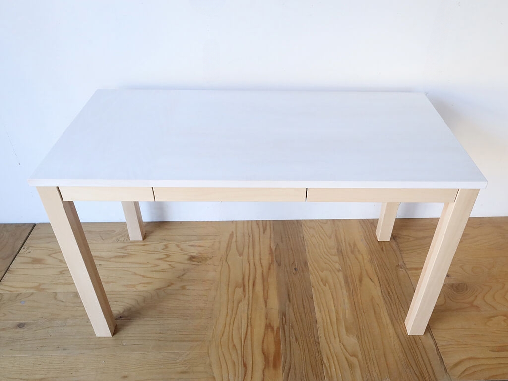 学習机をお洒落な在宅ワーク用デスクにリメイク