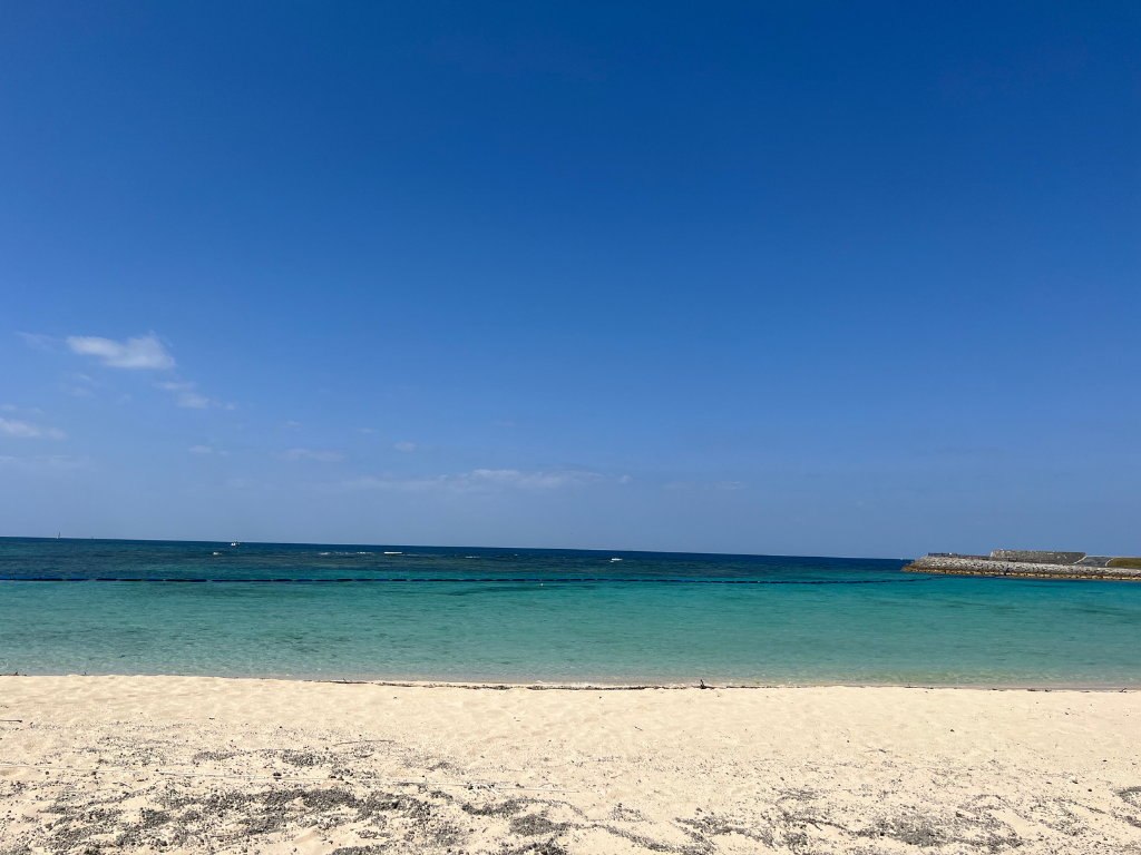 車を10分走らせれば、美しい海があるのが沖縄