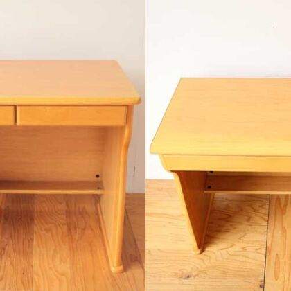 見た目そのままサイズ変更をして思い出の学習机をリメイク　家具リメイク事例：R354　before&after