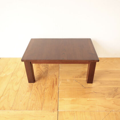 テーブルをリサイズした残材から製作した座卓