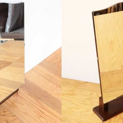 鏡台の鏡を取り外して、単体で使えるようにリメイク　家具リメイク事例：R427　before&after