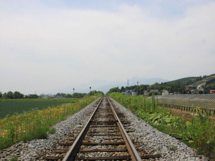 北海道の線路
