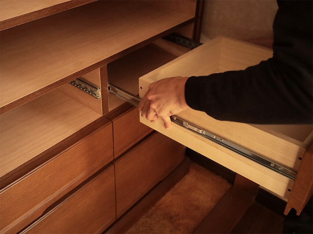 引き出しのスライドレール