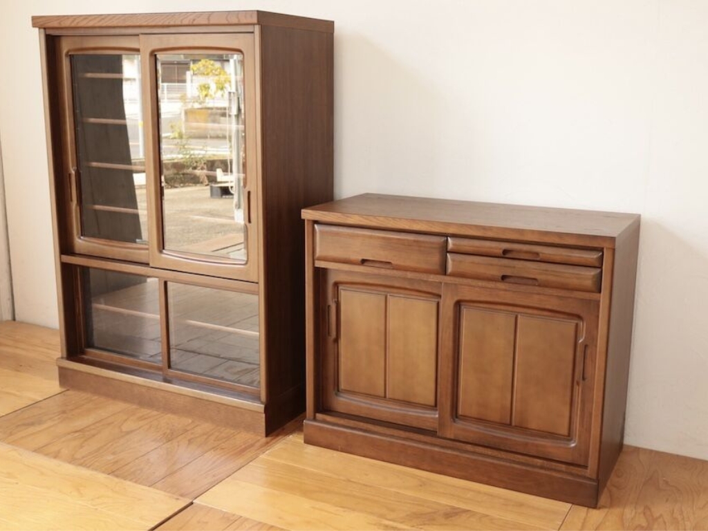 食器棚上下分解リメイク