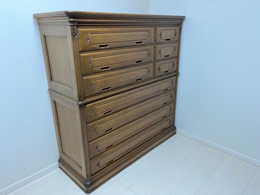 ７段引き出しの整理タンス