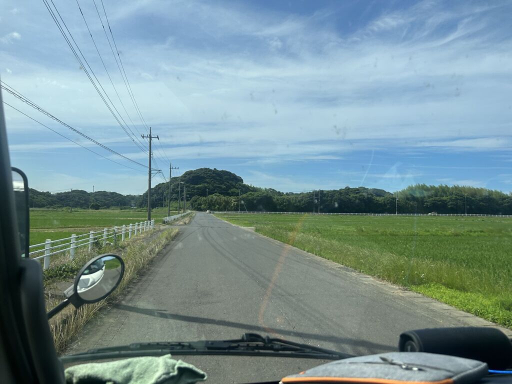 茨城県田舎道