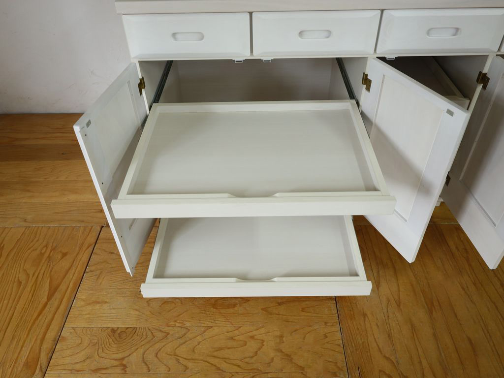 食器棚のスライド棚