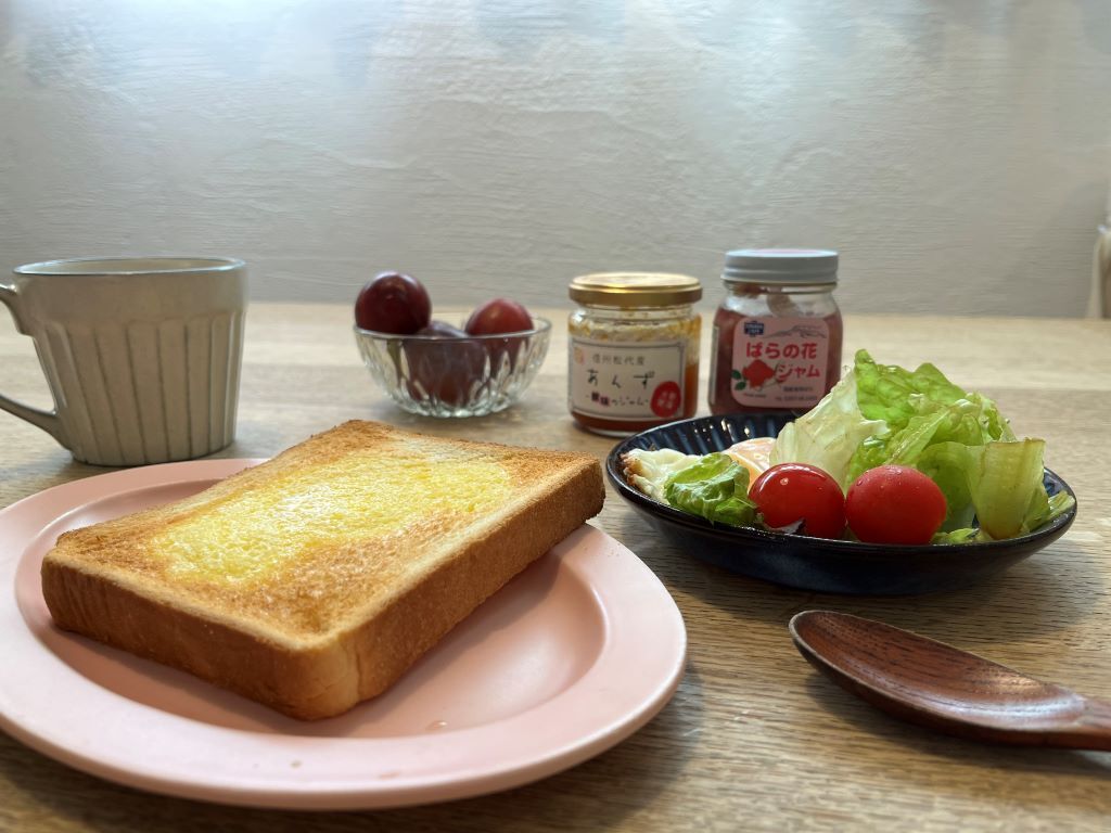 朝ごはんのパン