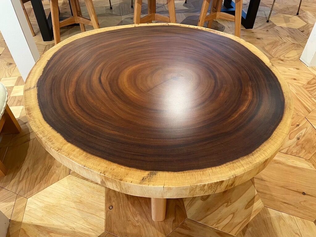 wood table