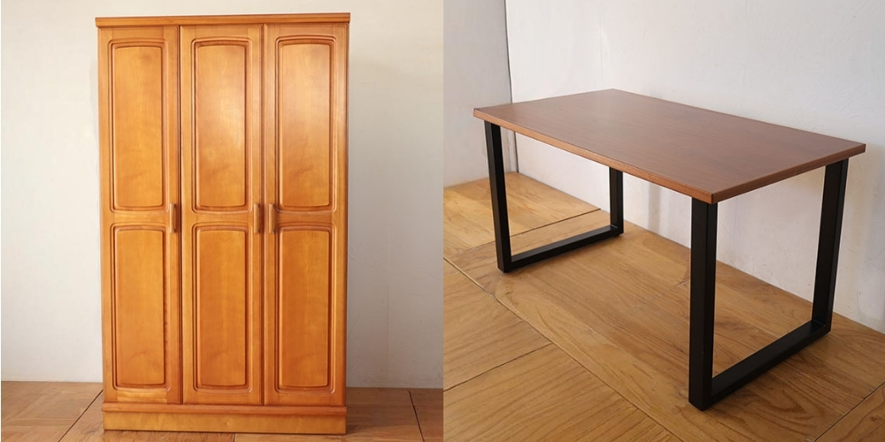 R1167:婚礼タンスの扉がデスクの天板に！思い出をそっと忍ばせてのイメージ