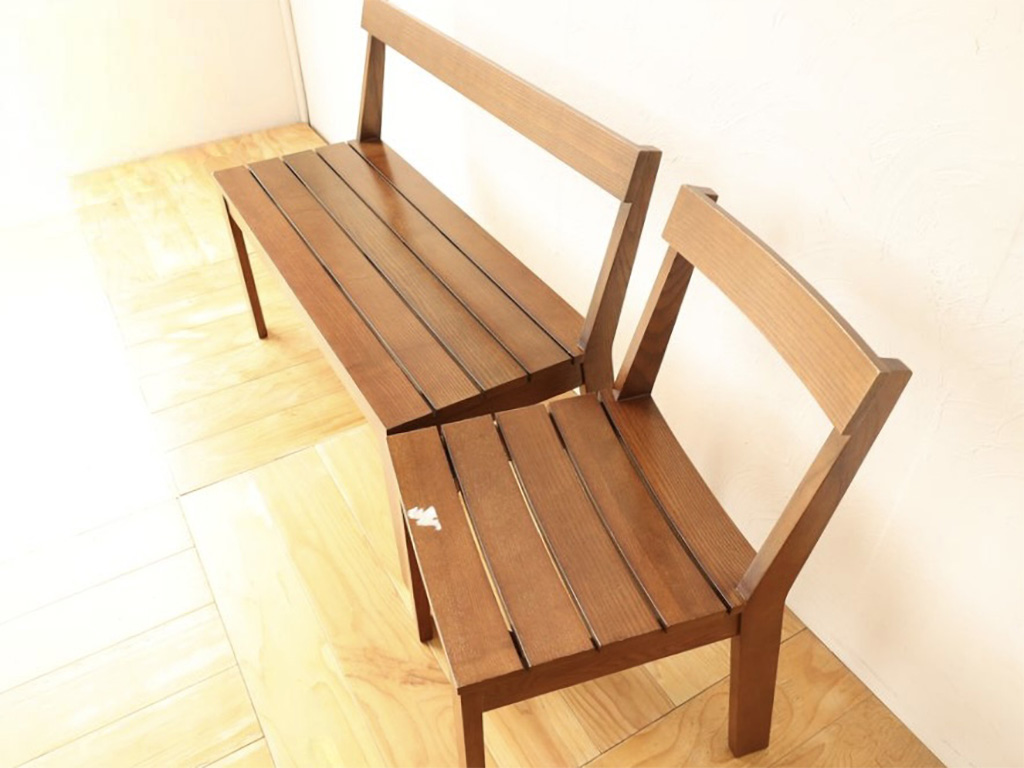 ウニコのダイニングベンチ　ダイニングチェア