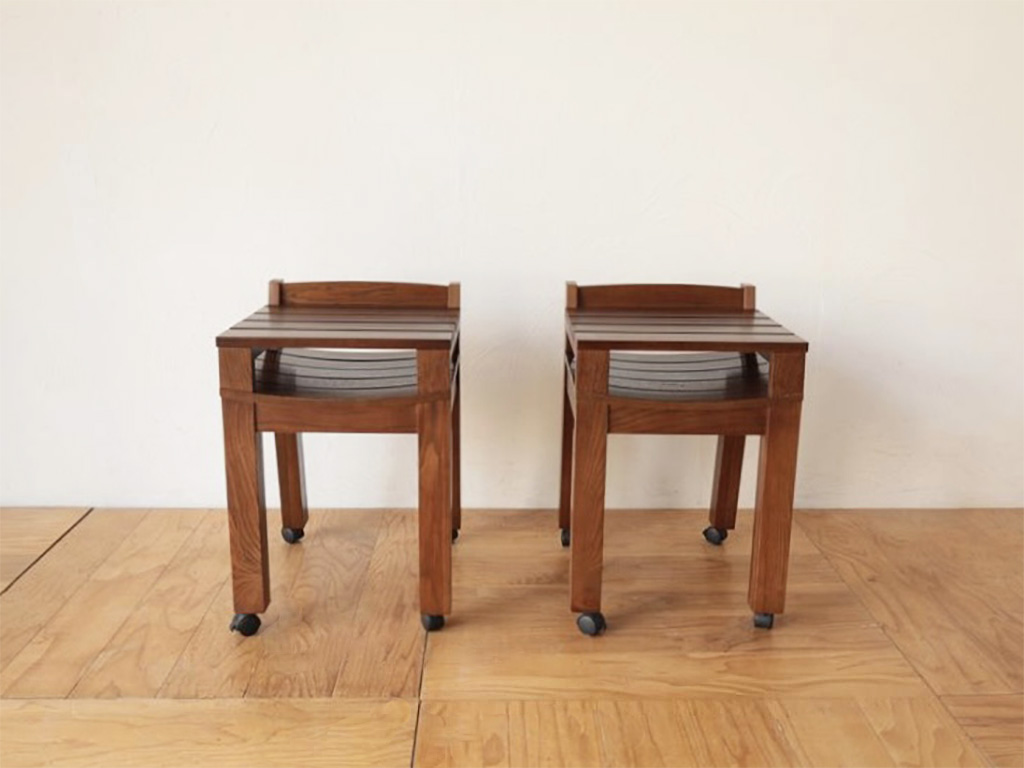 リメイク家具のサイドテーブル