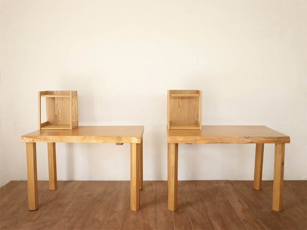 ダイニングセットから生まれたデスクセット