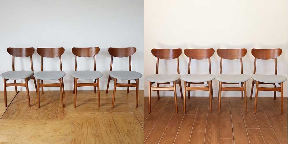 R1318:ダイニングチェアの脚を2cmカット。座りやすい高さにのイメージ