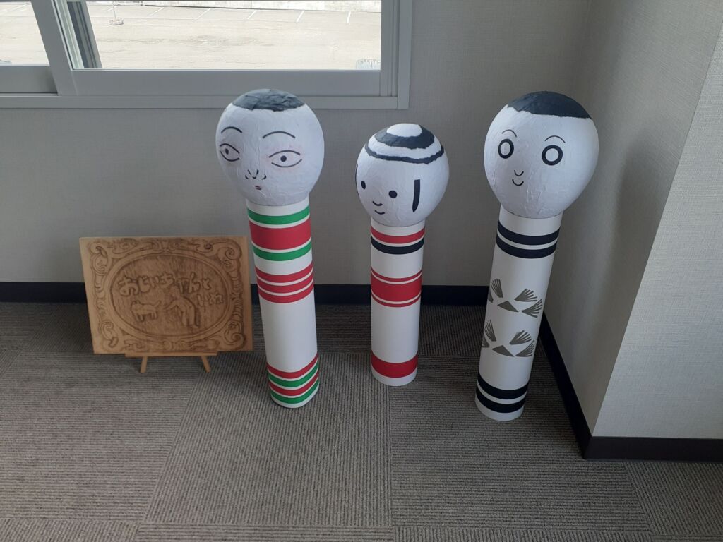こけしの絵付け体験