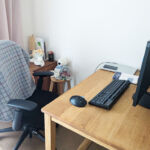 学習机をリメイクしたデスク