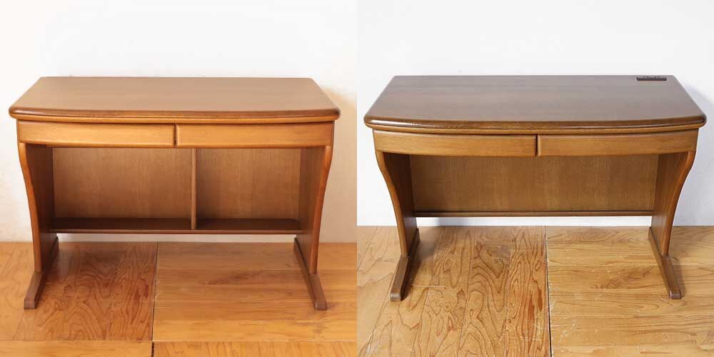 R1073:使わない学習机をリサイズし使い勝手の良いPCデスクにのイメージ