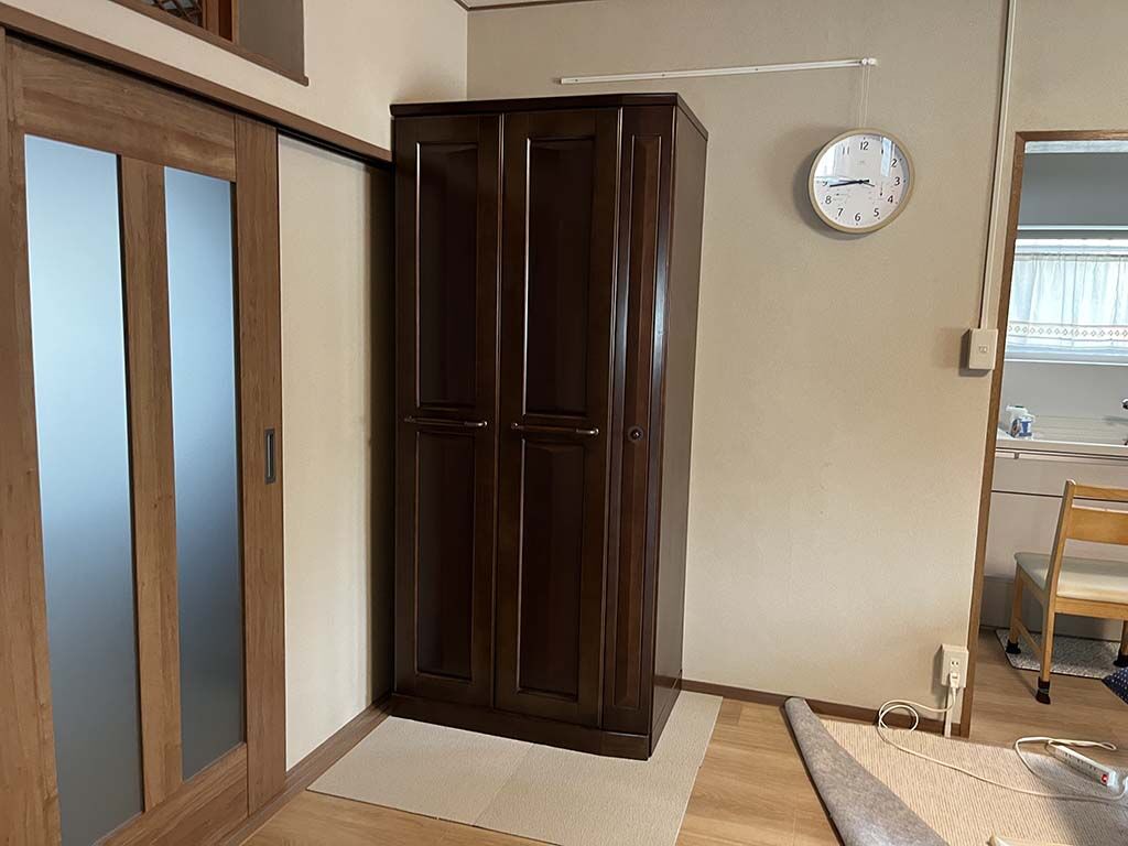 思い出の詰まった家具の雰囲気はそのままです