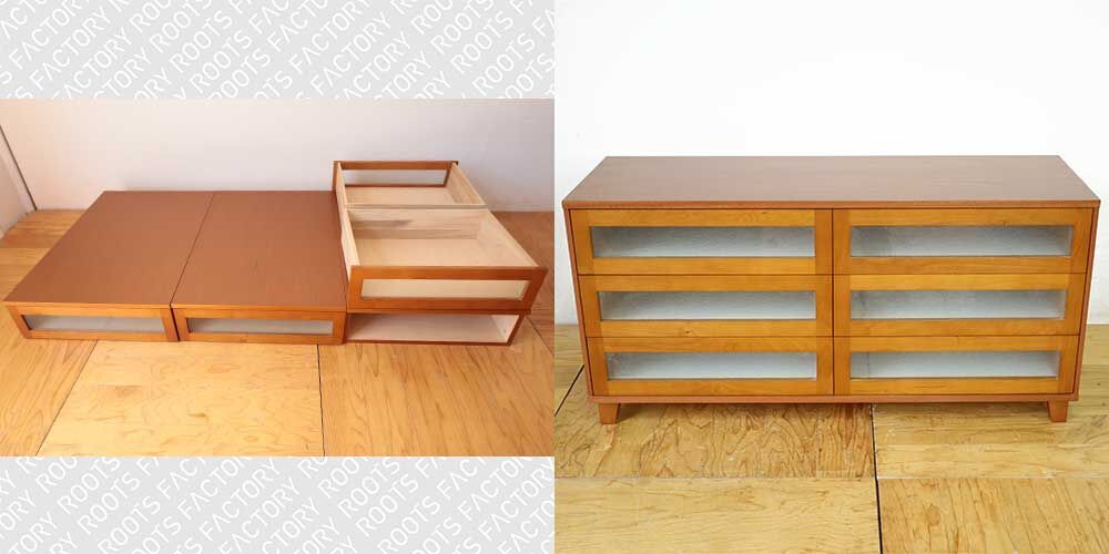 R1092:ベッドの引き出しを活かしてローチェストへとリメイクのイメージ