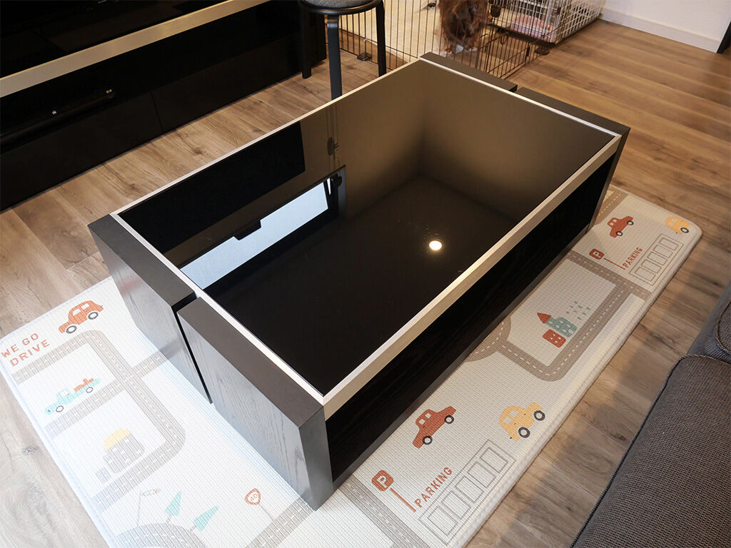 リメイクしたテーブルを納品