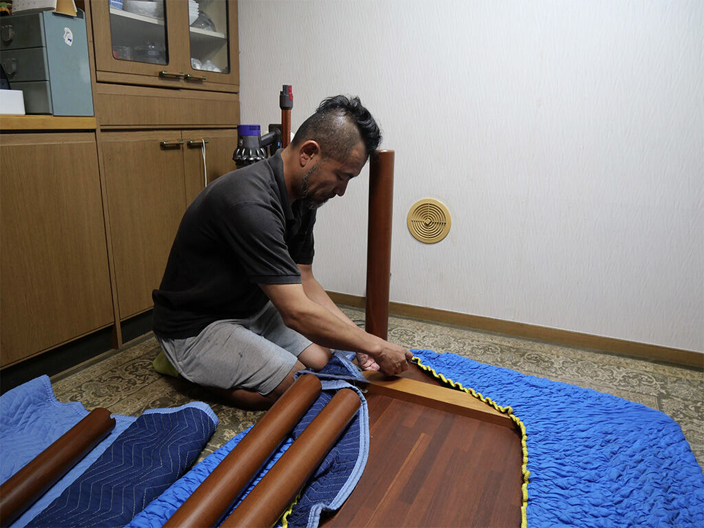 おっさんの現地作業