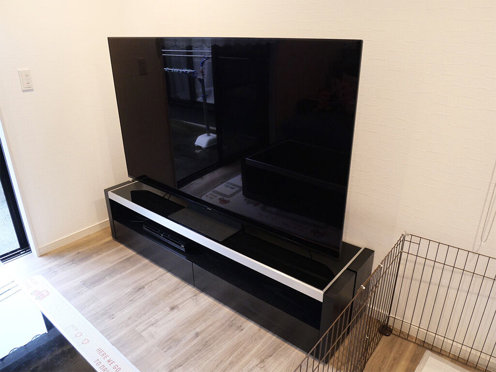 イメージチェンジしたテレビボード