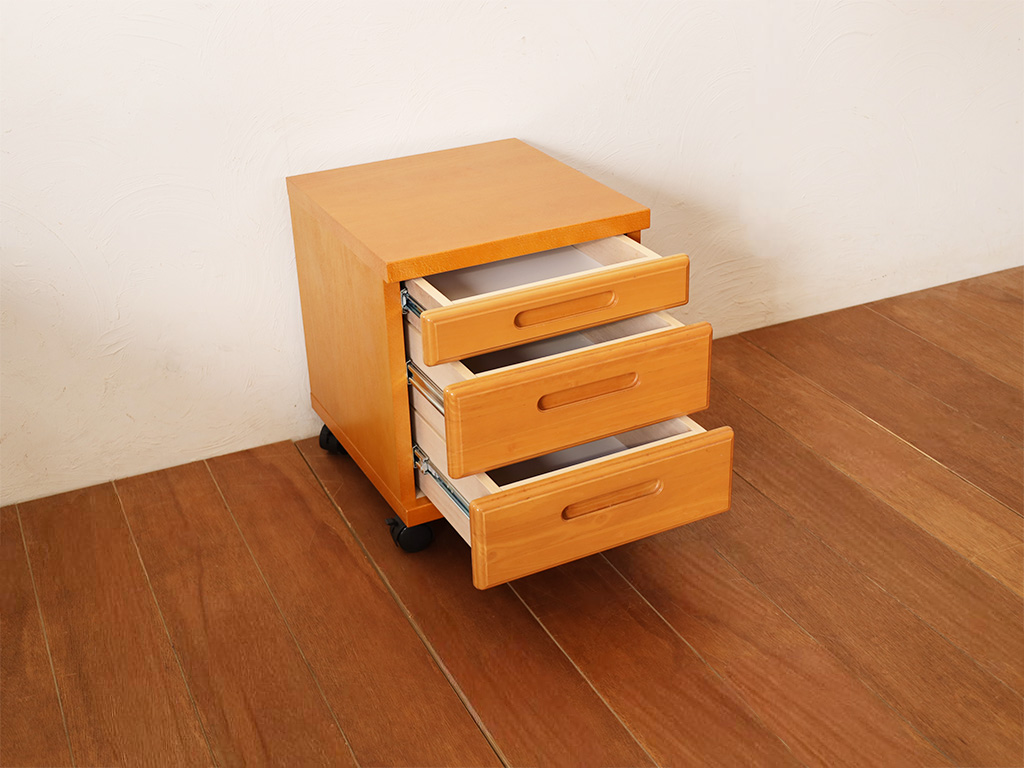 学習机の引き出しから作ったインワゴン