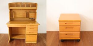 R1420:学習机の引き出しをインワゴンにリメイク