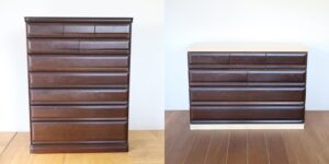 R1431:整理タンスから4段チェストにリメイク