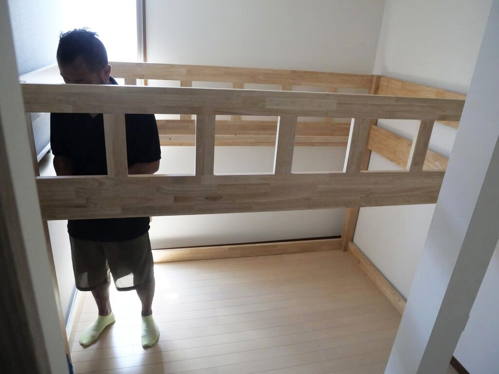 間取りに合わせたベッド
