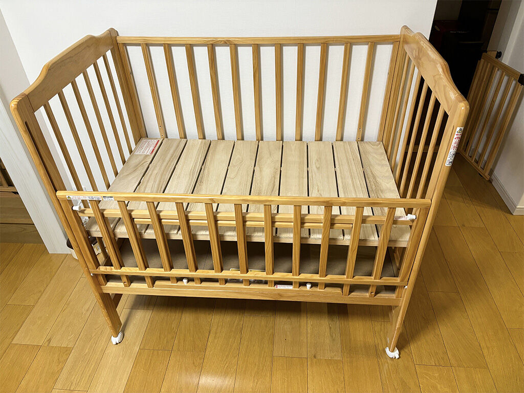 ベビーベッドで家具を作りたい