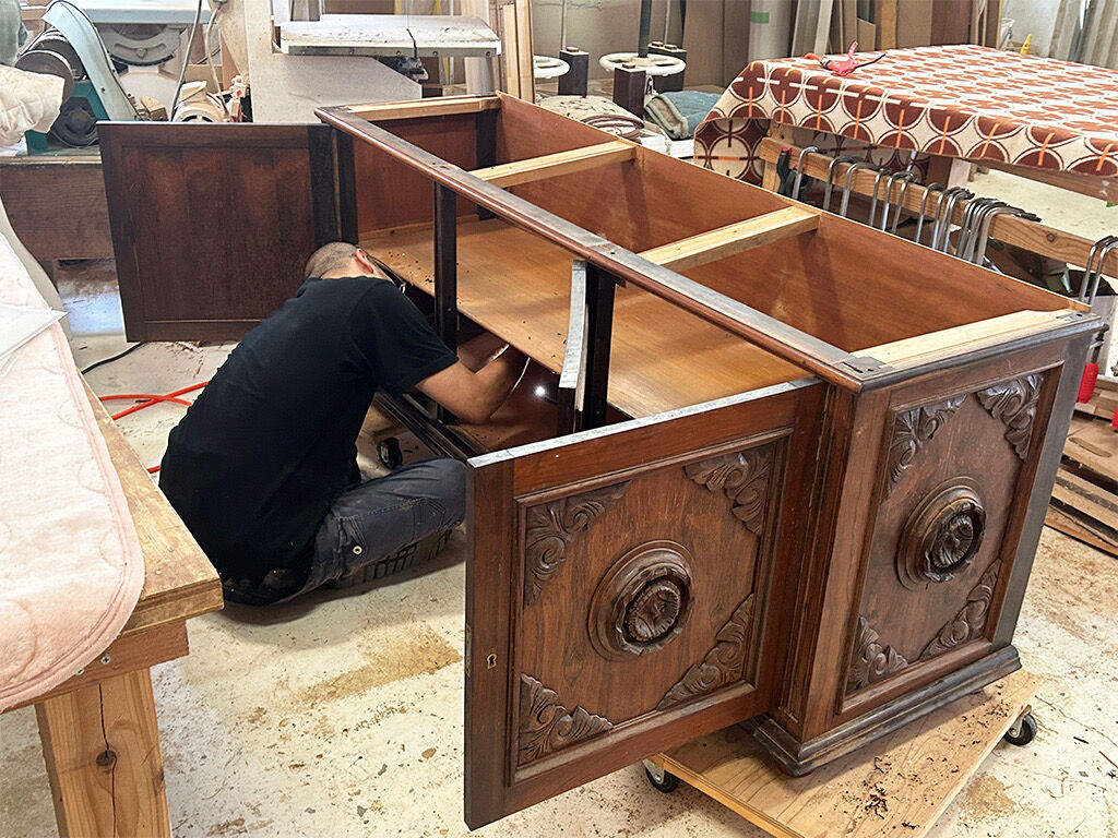 家具を分解してリメイク