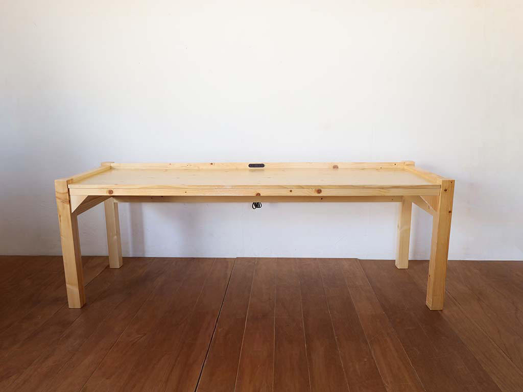 ロフトベッドからデスクにリメイク