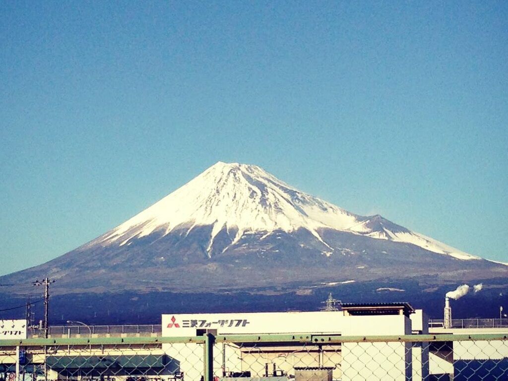 静岡県側からの富士山