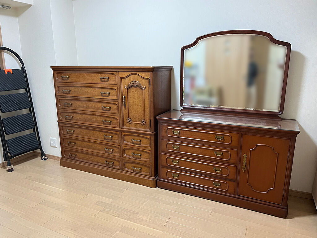 リメイク前の家具