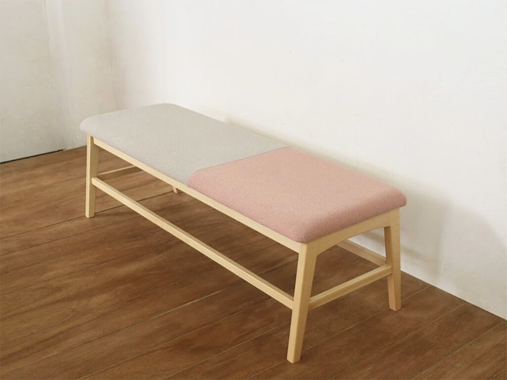 オーダーメイドのダイニングベンチ