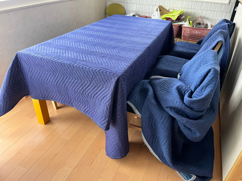 ダイニングセットお披露目