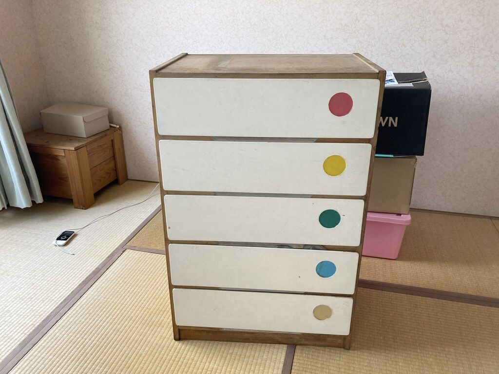 小さいころからお使いのベビータンス