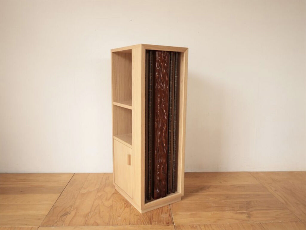 家屋材を活かした家具