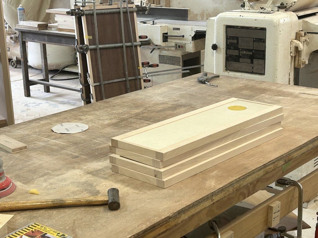 製作途中の様子