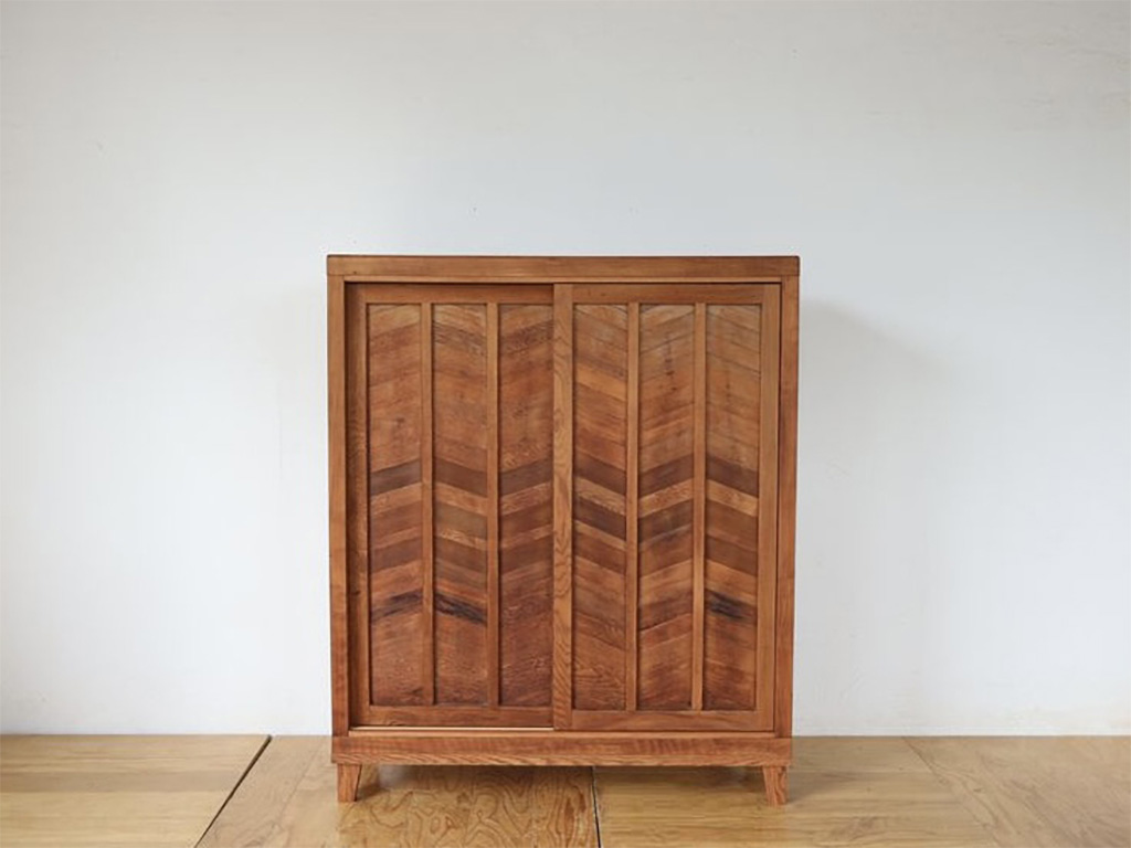 靴箱から収納家具にリメイク