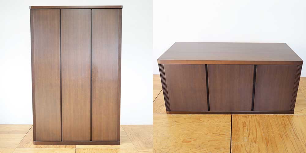 R1113:洋服タンスがテレビボードに。収納家具としても頼れる存在のイメージ