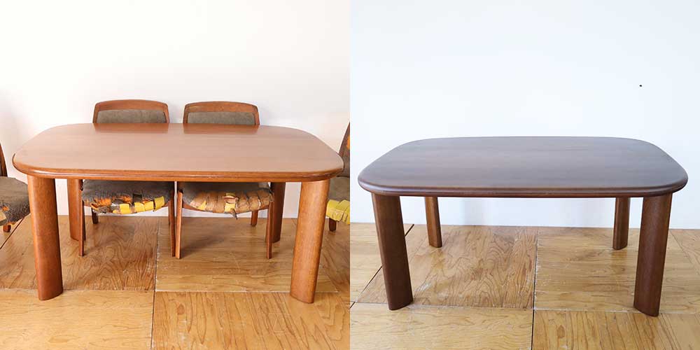 R1156:お引越しをきっかけにダイニングテーブルを美装。傷なく美しくのイメージ