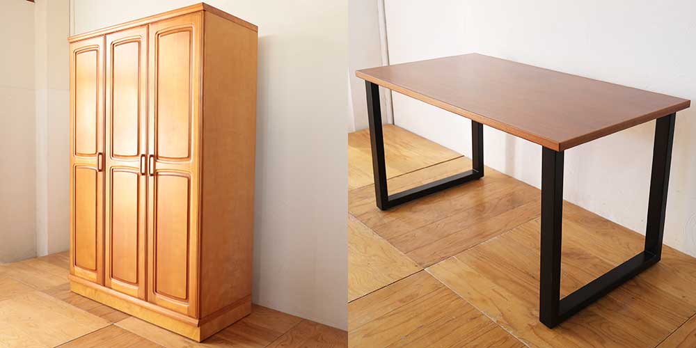 R1167:婚礼タンスの扉がデスクの天板に！思い出をそっと忍ばせてのイメージ